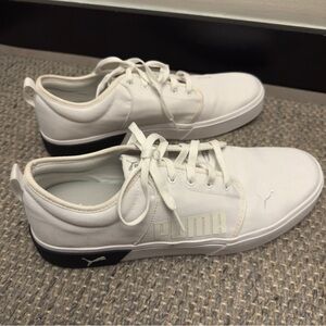 Puma Men's El Rey II Casual Sneakers White & Black US Size 12